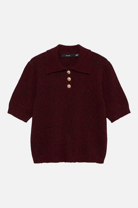 Dames tops pull korte mouw rood - VERO MODA®
