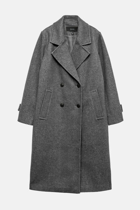 Lange jas - Medium Grey Melange