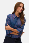 Hemd met lange mouwen - blauw