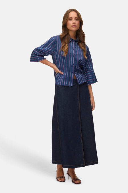 Chemisier (manches longues) bleu - VERO MODA®