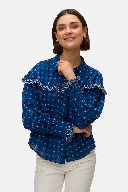 Chemisier (manches longues) bleu - VERO MODA®