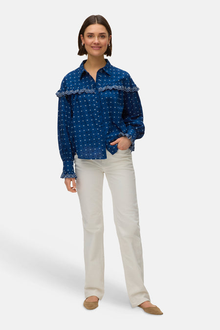Chemisier (manches longues) bleu - VERO MODA®