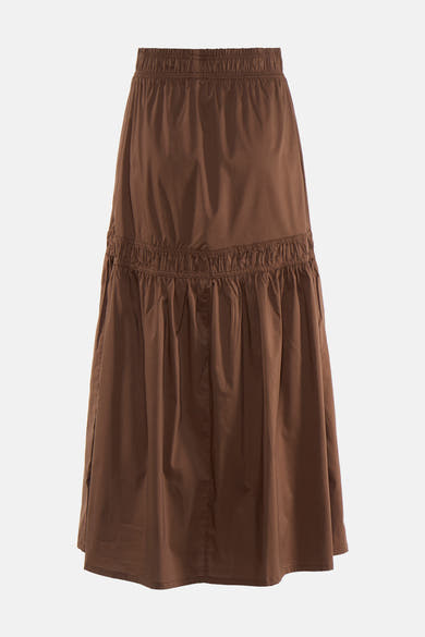 Lange rok - bruin