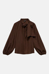 Hemd (lange mouwen) bruin - VERO MODA®