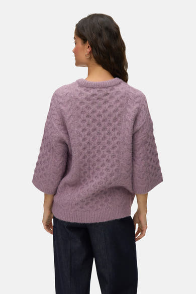 Dames tops pull korte mouw mauve - VERO MODA®