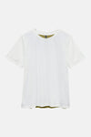 T-shirt uni à manches courtes multicolore de VERO MODA®, style décontracté avec doublure intérieure visible.