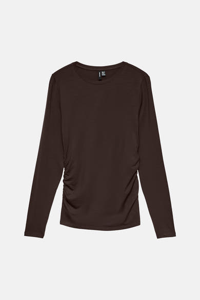 T-shirt met korte mouwen - bruin