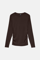 T-shirt à manches courtes - brun