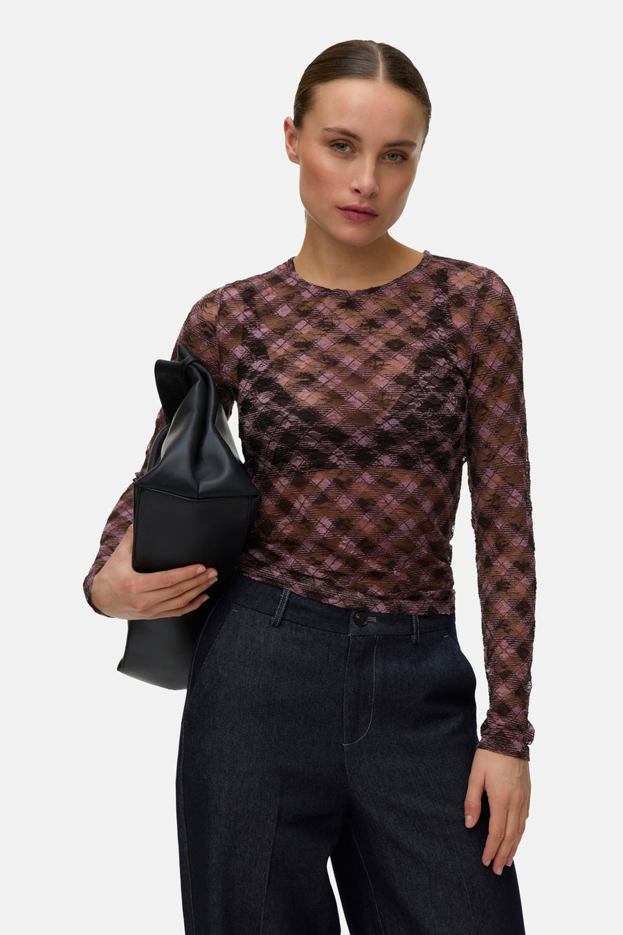 T-shirt (lange mouwen) paars - VERO MODA®