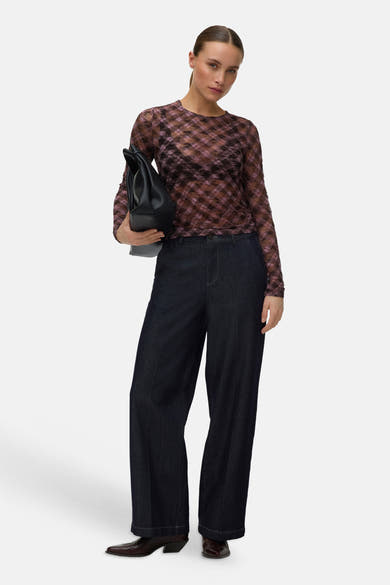 T-shirt (lange mouwen) paars - VERO MODA®