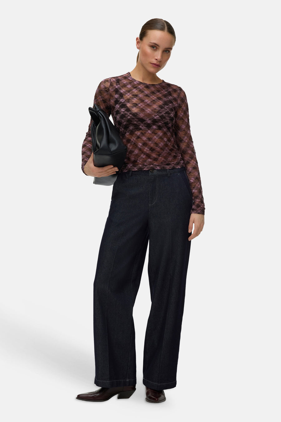 T-shirt (lange mouwen) paars - VERO MODA®
