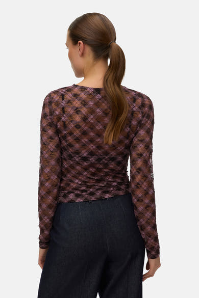 T-shirt (lange mouwen) paars - VERO MODA®
