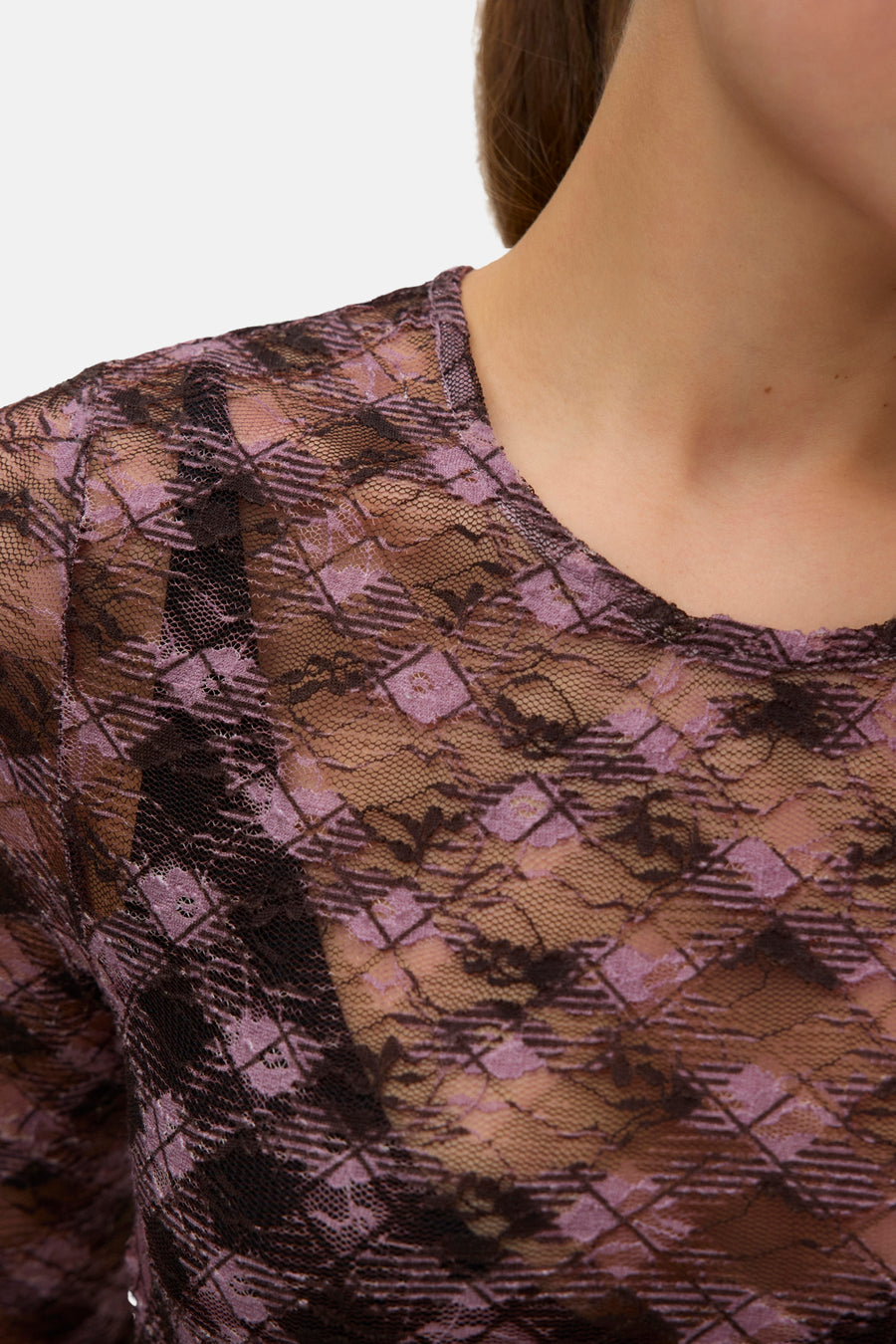 T-shirt (lange mouwen) paars - VERO MODA®