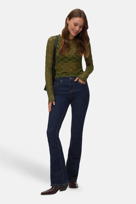 T-shirt (manches longues) vert - VERO MODA®