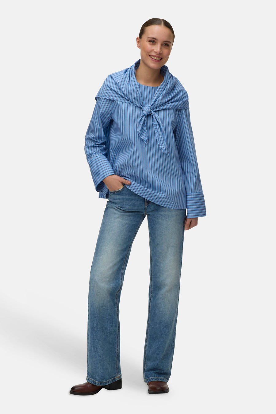 Chemisier (manches longues) bleu - VERO MODA®
