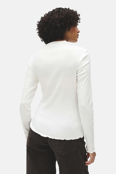 Pull col rond blanc - OPUS