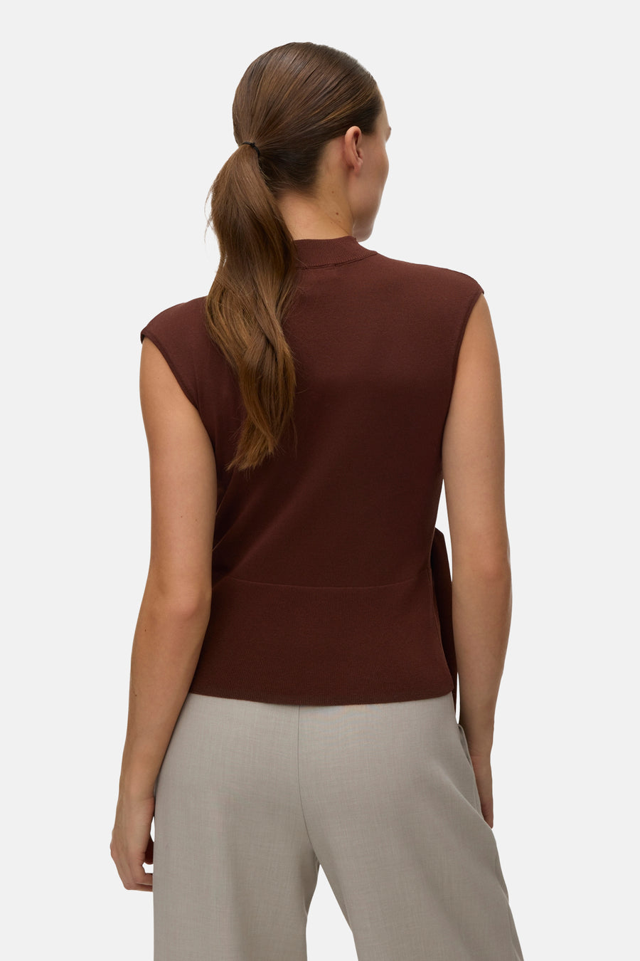 Top (korte mouwen) bruin - VERO MODA®