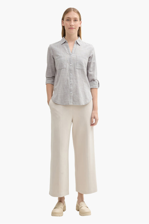 Chemisier (manches longues) Gris - Tom Tailor