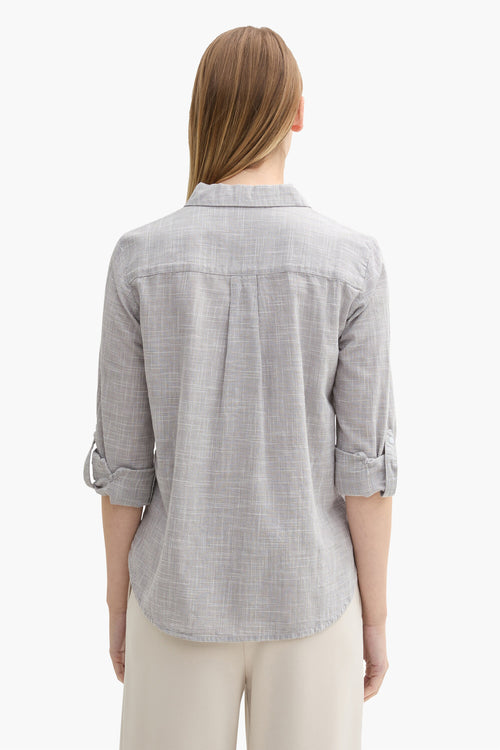 Chemisier (manches longues) Gris - Tom Tailor