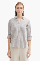 Chemisier (manches longues) Gris - Tom Tailor