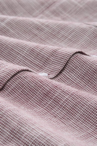 Hemd met lange mouwen - bordeaux