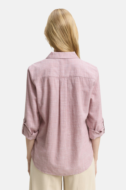 Chemisier (manches longues) rose - Tom Tailor