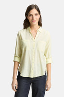 Chemise à manches longues - jaune