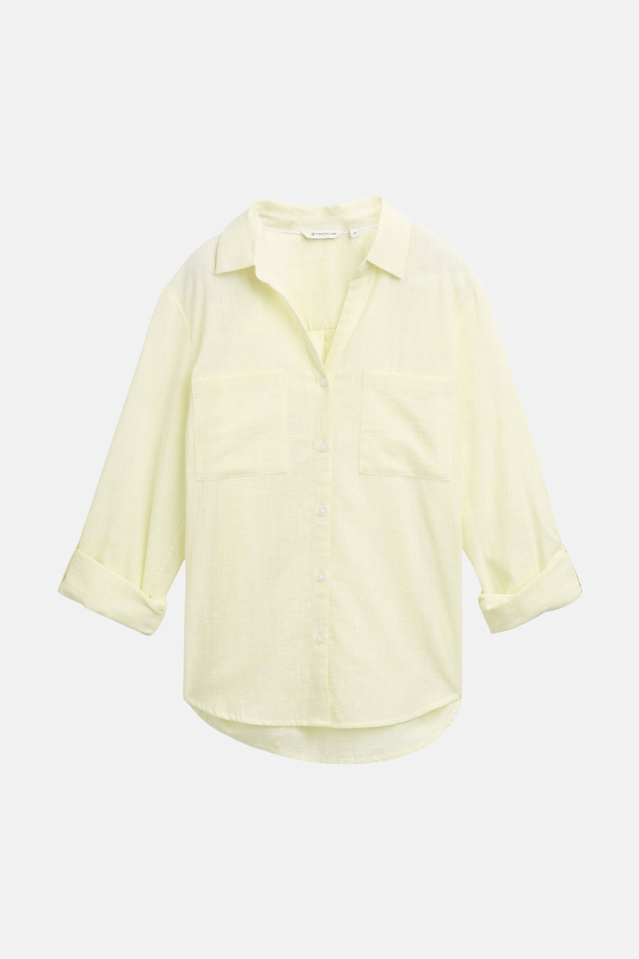 Chemise à manches longues - jaune