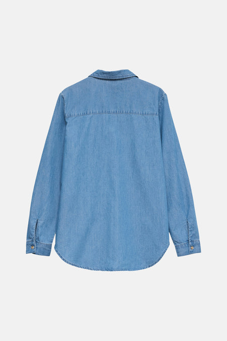Chemisier (manches longues) mid blue denim - VERO MODA®
