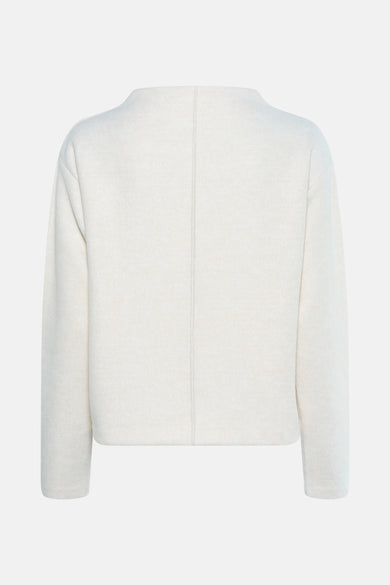 Pull à col rond - écru