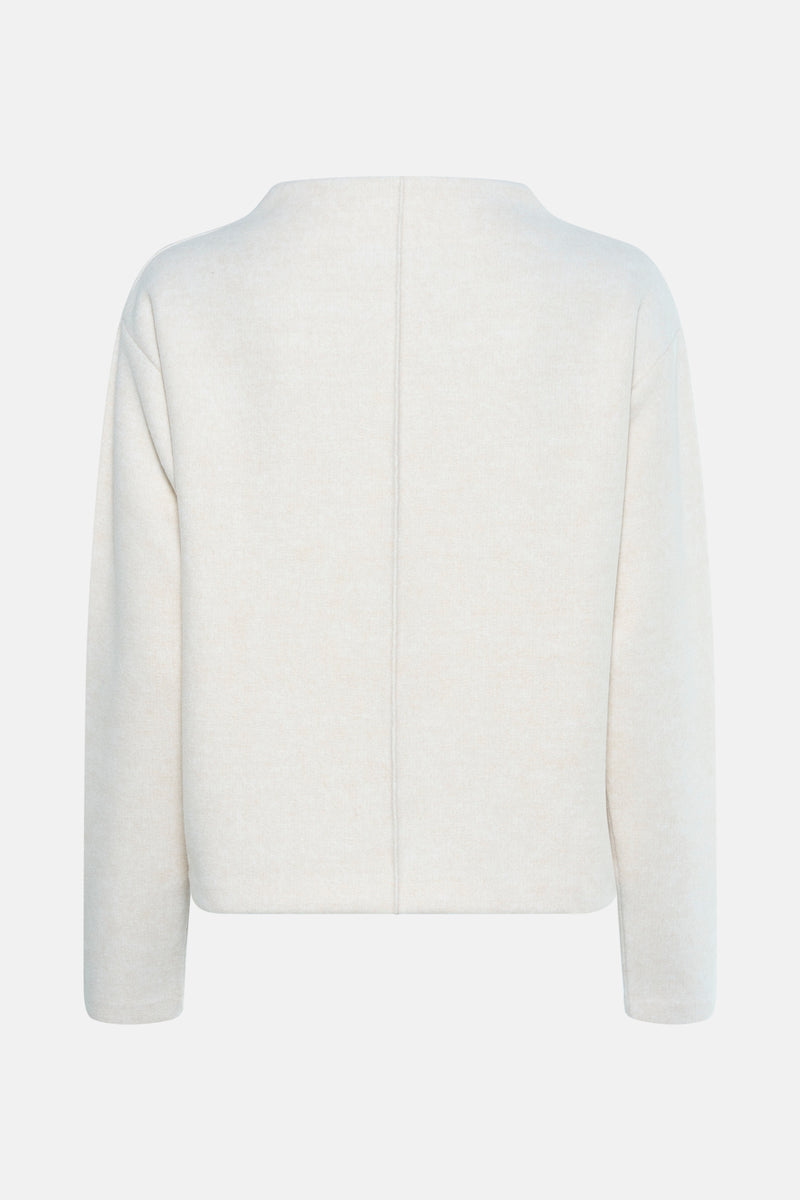 Pull à col rond - écru