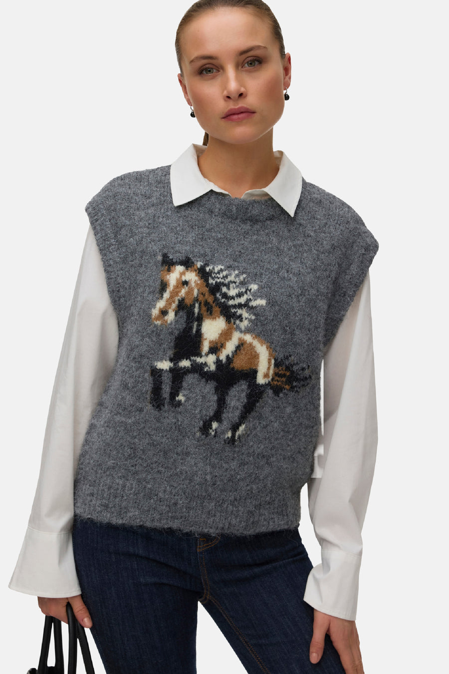 Gilet sans manches - Dark Grey Melange