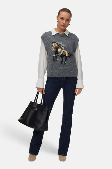 Gilet sans manches - Dark Grey Melange