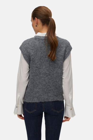 Gilet sans manches - Dark Grey Melange