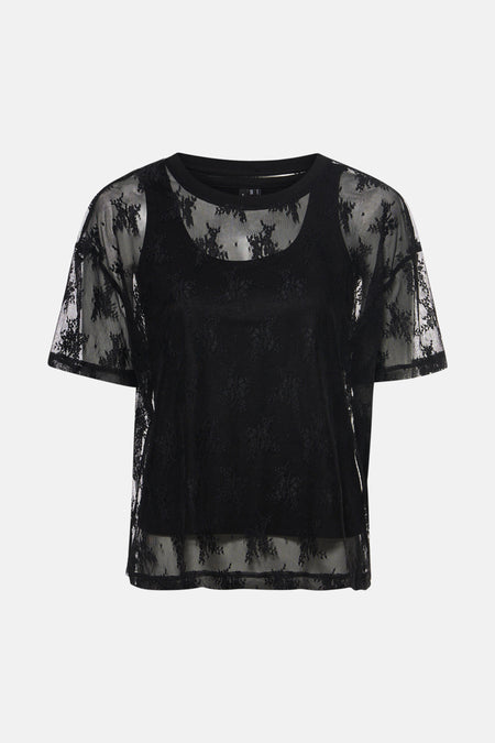 Blouse sans manches - Noir
