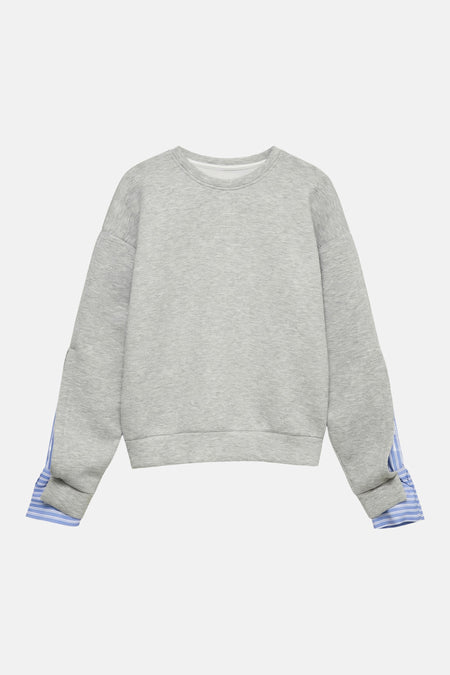 Sweat col O - multicolore