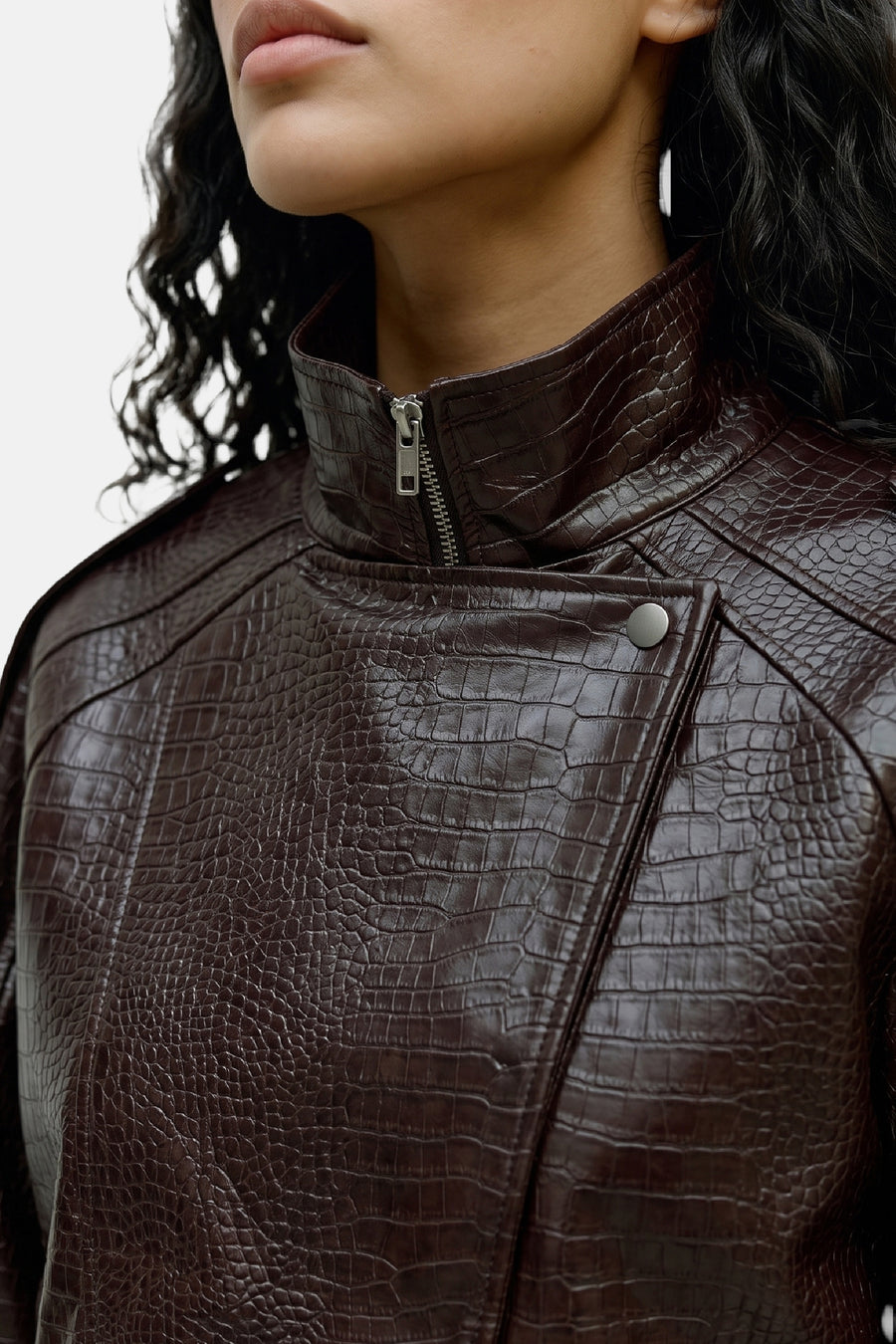 Dames tops jas biker brun - VERO MODA®