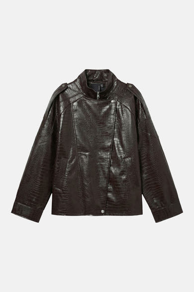 Dames tops jas biker brun - VERO MODA®