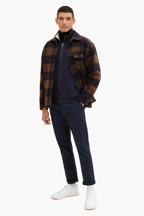 Sweat (gilet) Bleu - Tom Tailor