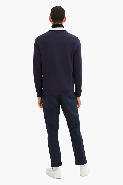 Sweat (gilet) Bleu - Tom Tailor