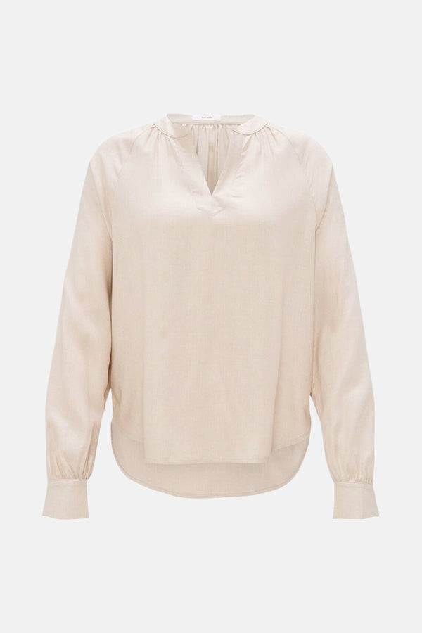 Blouse (lange mouwen) Beige - OPUS