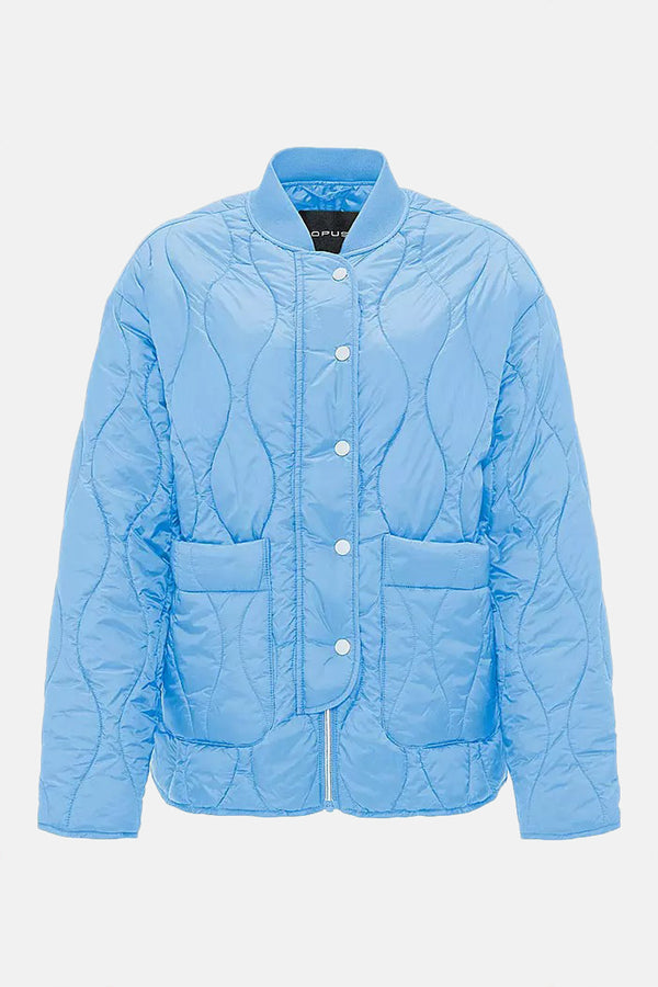 Korte jas Blauw - OPUS