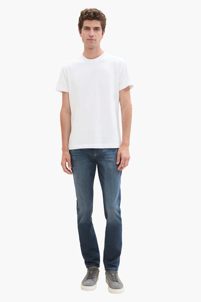Jean slim DARK BLUE DENIM - Tom Tailor