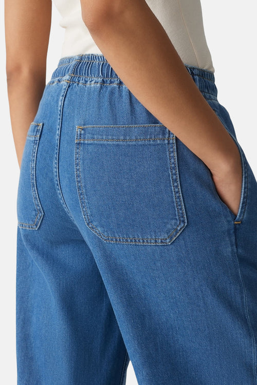 Broek MID BLUE DENIM - OPUS