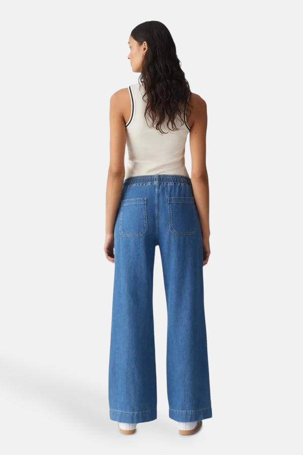 Broek MID BLUE DENIM - OPUS