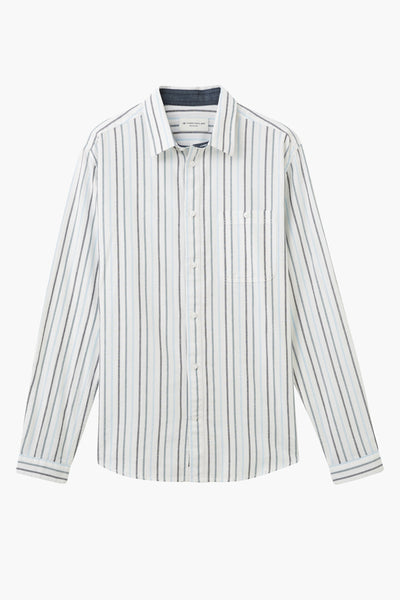 Chemise (manches longues) Blanc - Tom Tailor