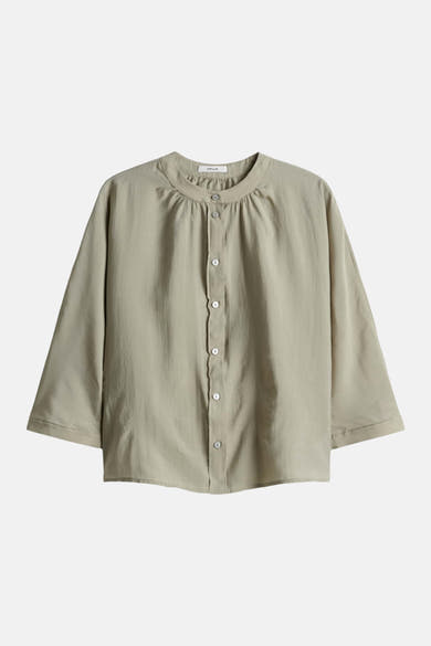 Blouse met lange mouwen - groen