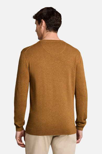 Pull col rond brun - Tom Tailor