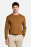 Pull col rond brun - Tom Tailor
