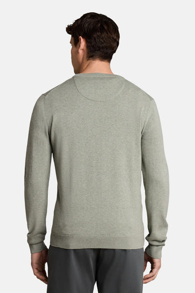 Trui met ronde hals groen - Tom Tailor